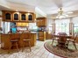 kitchen with Oak cabinets and Granite counter tops